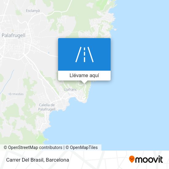 Mapa Carrer Del Brasil