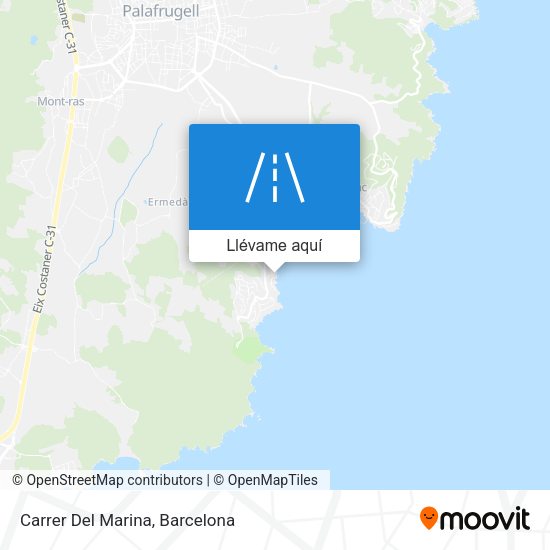 Mapa Carrer Del Marina