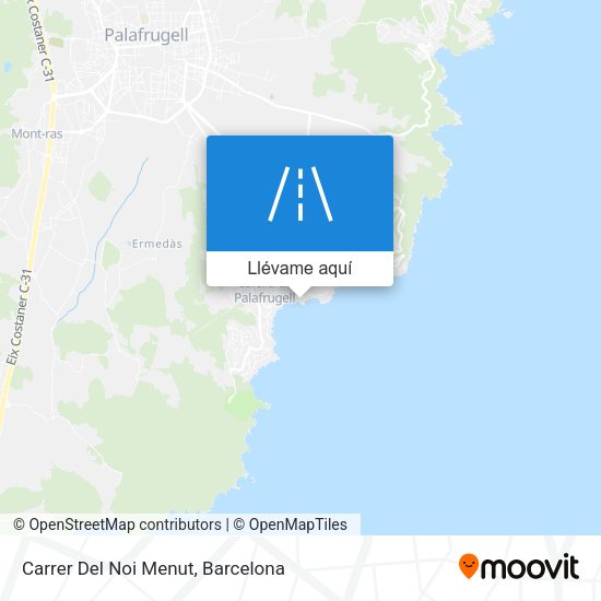 Mapa Carrer Del Noi Menut