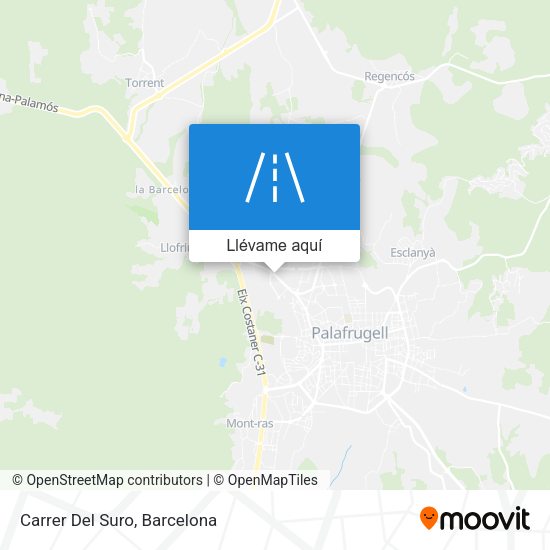 Mapa Carrer Del Suro