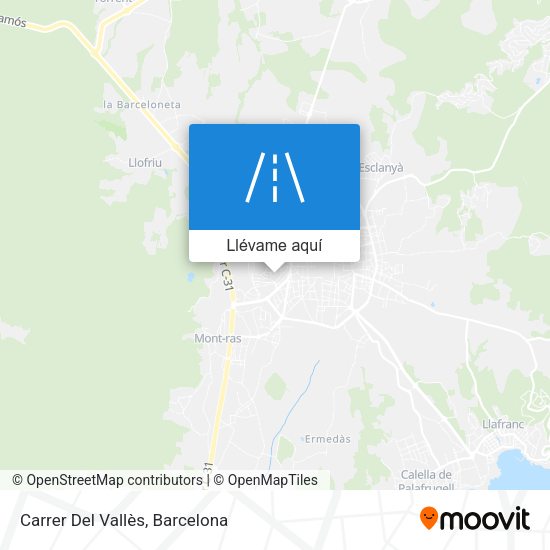 Mapa Carrer Del Vallès