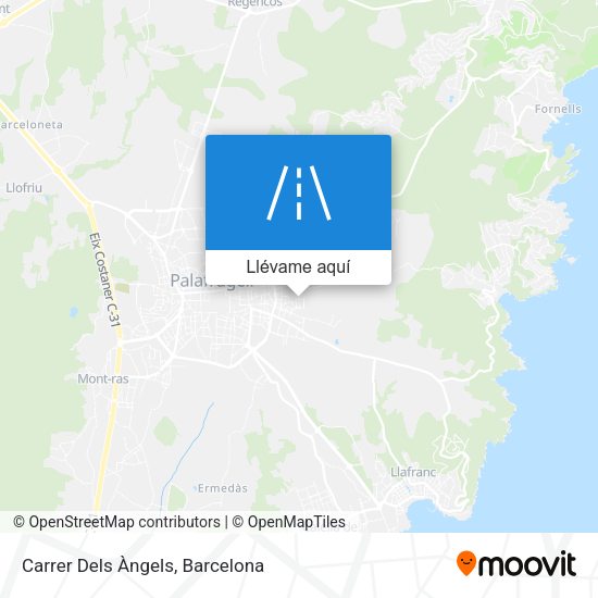 Mapa Carrer Dels Àngels