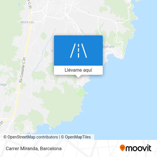 Mapa Carrer Miranda