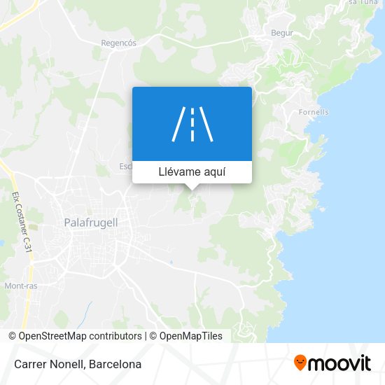 Mapa Carrer Nonell