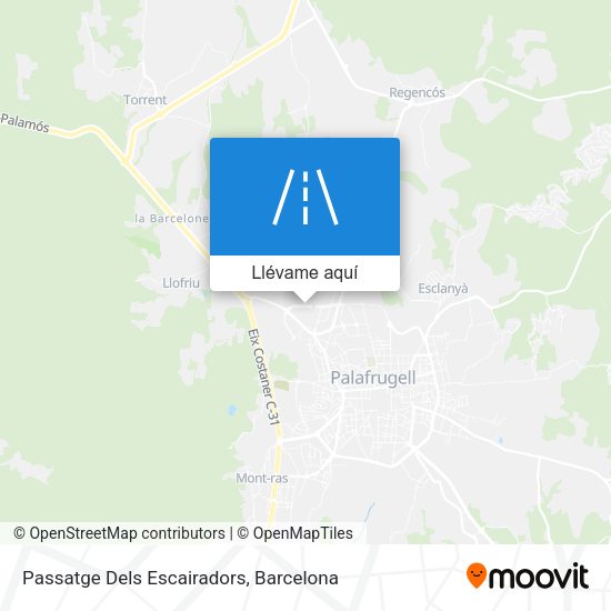Mapa Passatge Dels Escairadors