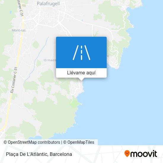 Mapa Plaça De L'Atlàntic