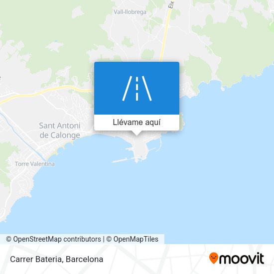 Mapa Carrer Bateria