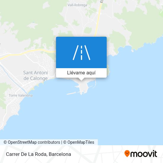 Mapa Carrer De La Roda