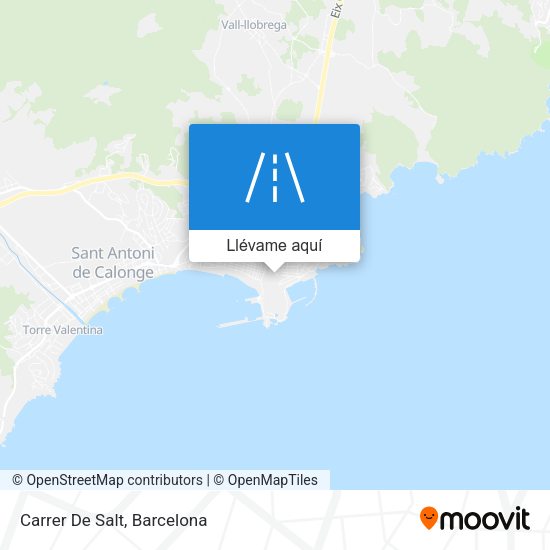 Mapa Carrer De Salt