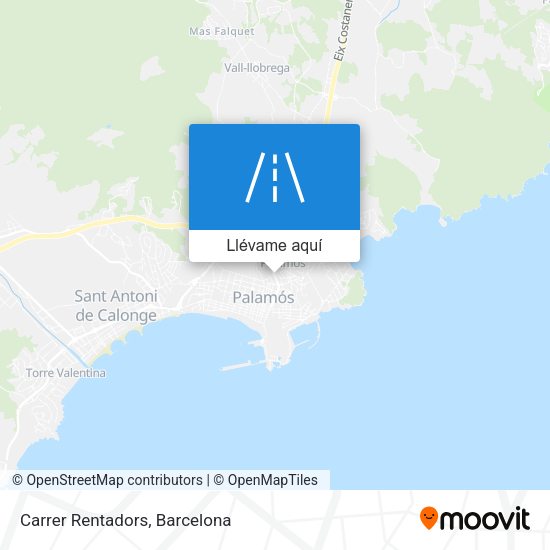 Mapa Carrer Rentadors