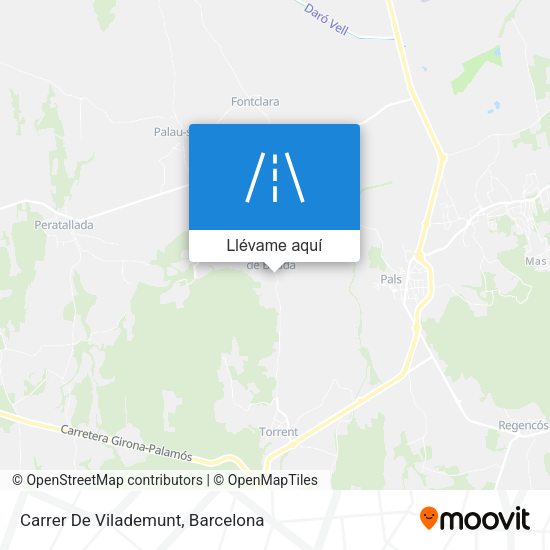 Mapa Carrer De Vilademunt