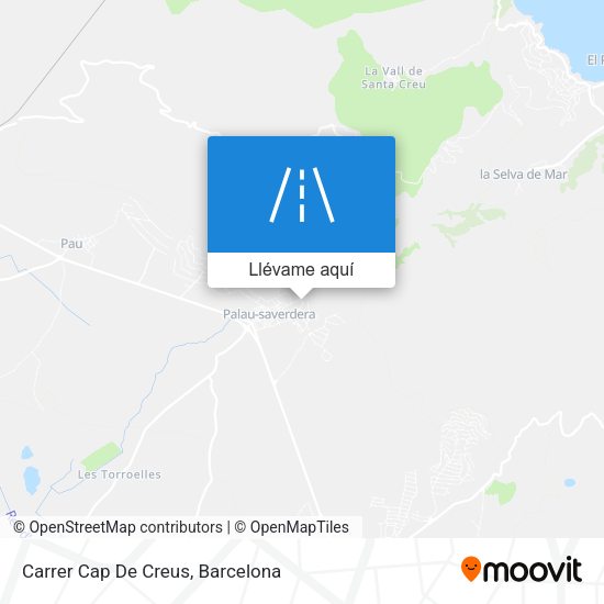 Mapa Carrer Cap De Creus