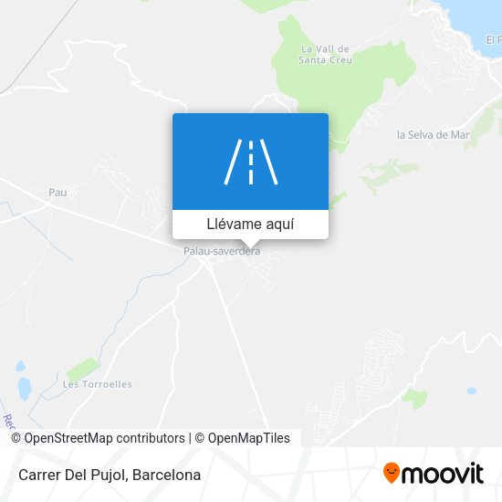 Mapa Carrer Del Pujol