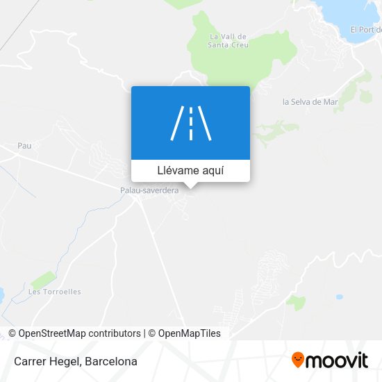 Mapa Carrer Hegel