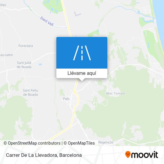 Mapa Carrer De La Llevadora