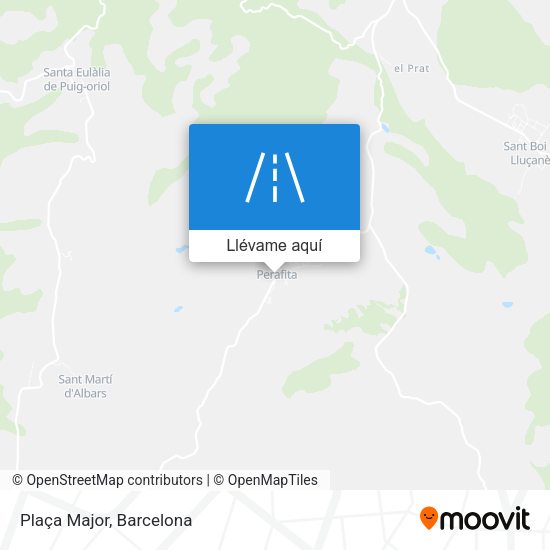 Mapa Plaça Major