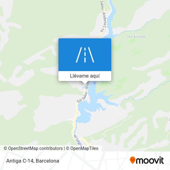 Mapa Antiga C-14