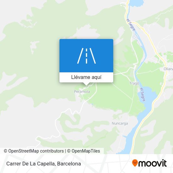 Mapa Carrer De La Capella