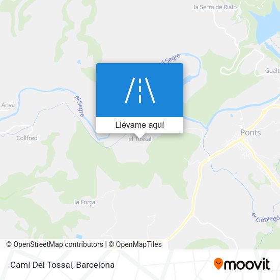 Mapa Camí Del Tossal