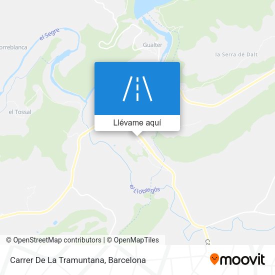 Mapa Carrer De La Tramuntana