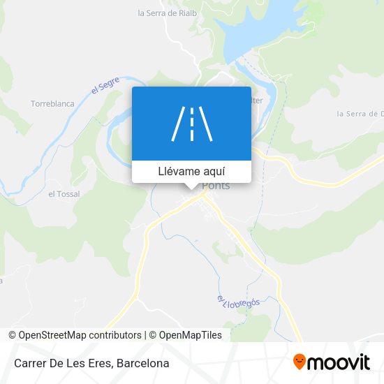 Mapa Carrer De Les Eres