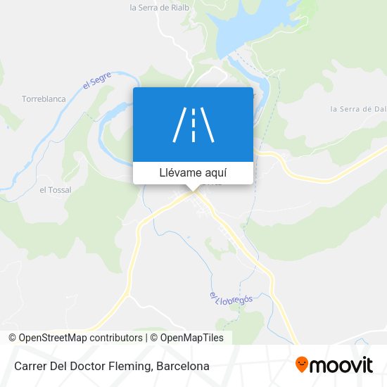 Mapa Carrer Del Doctor Fleming