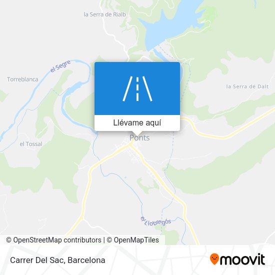 Mapa Carrer Del Sac