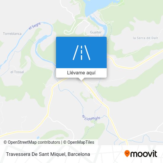 Mapa Travessera De Sant Miquel