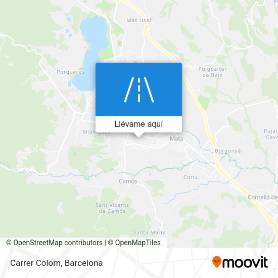 Mapa Carrer Colom