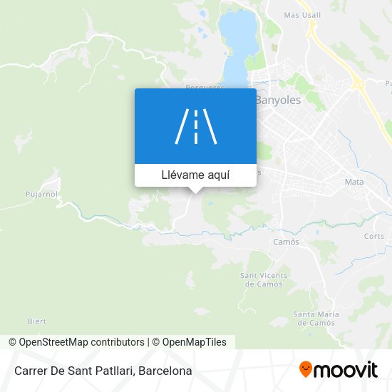 Mapa Carrer De Sant Patllari
