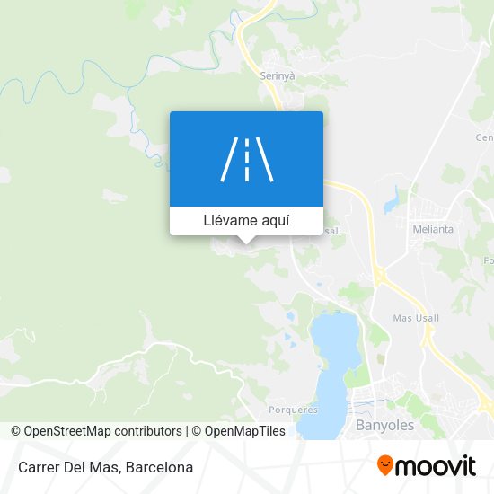 Mapa Carrer Del Mas