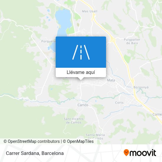 Mapa Carrer Sardana