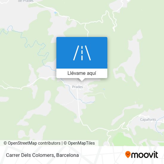 Mapa Carrer Dels Colomers