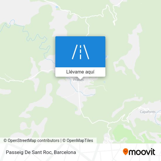 Mapa Passeig De Sant Roc