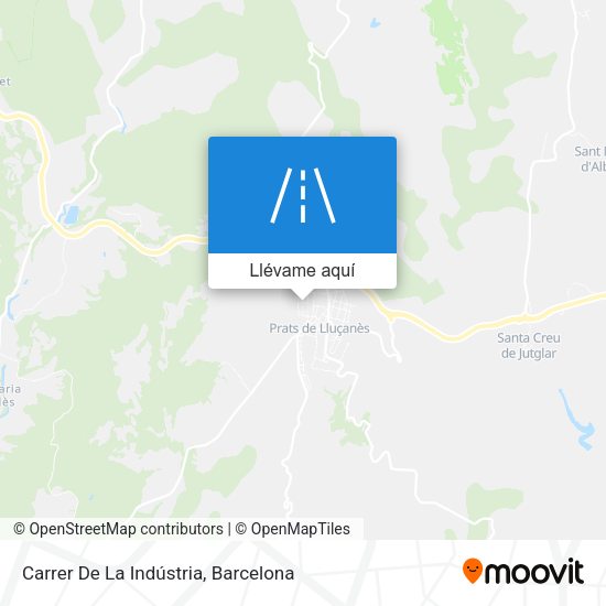 Mapa Carrer De La Indústria