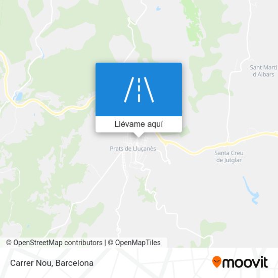 Mapa Carrer Nou