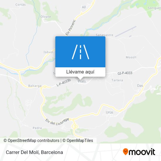 Mapa Carrer Del Molí