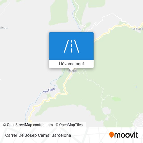 Mapa Carrer De Josep Cama
