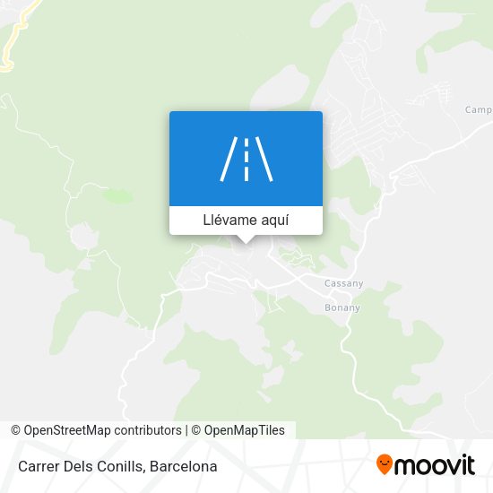 Mapa Carrer Dels Conills