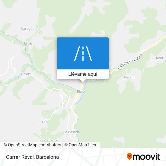 Mapa Carrer Raval