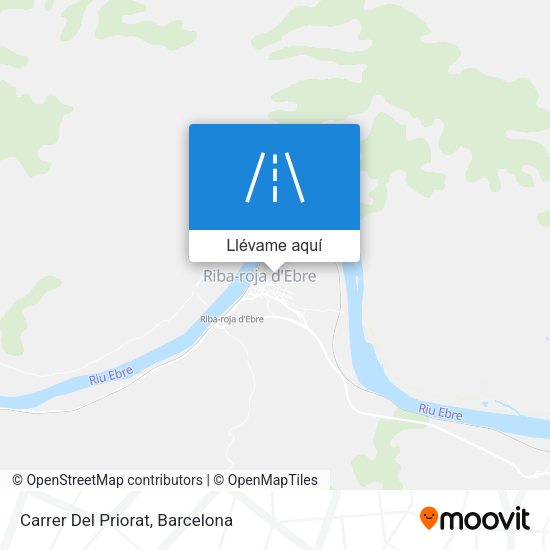 Mapa Carrer Del Priorat