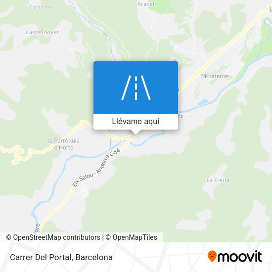 Mapa Carrer Del Portal