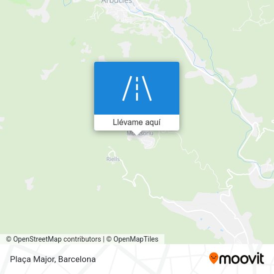 Mapa Plaça Major
