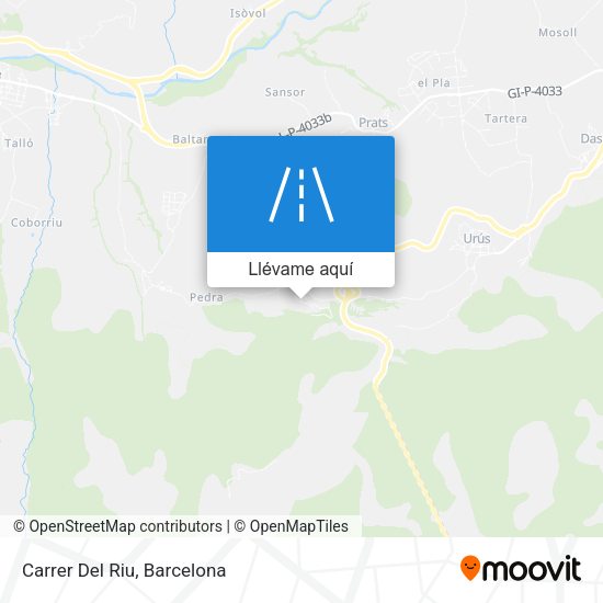 Mapa Carrer Del Riu
