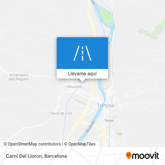 Mapa Camí Del Lloron