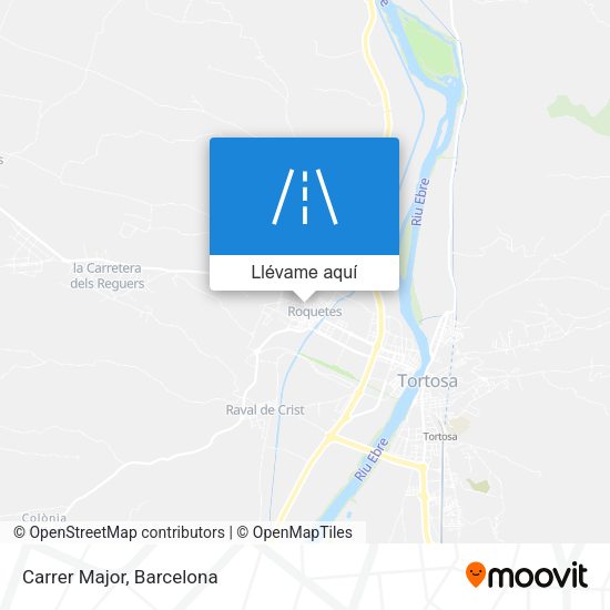 Mapa Carrer Major