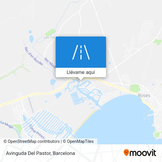 Mapa Avinguda Del Pastor