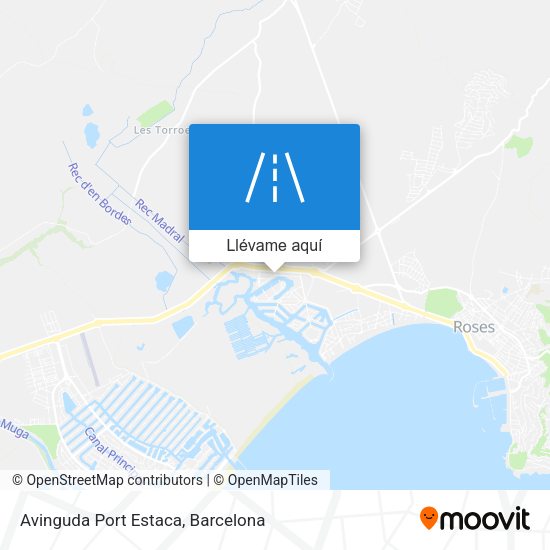 Mapa Avinguda Port Estaca