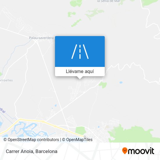 Mapa Carrer Anoia