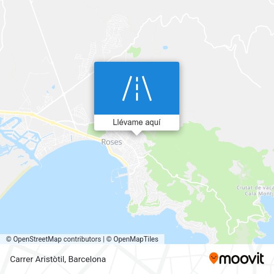 Mapa Carrer Aristòtil